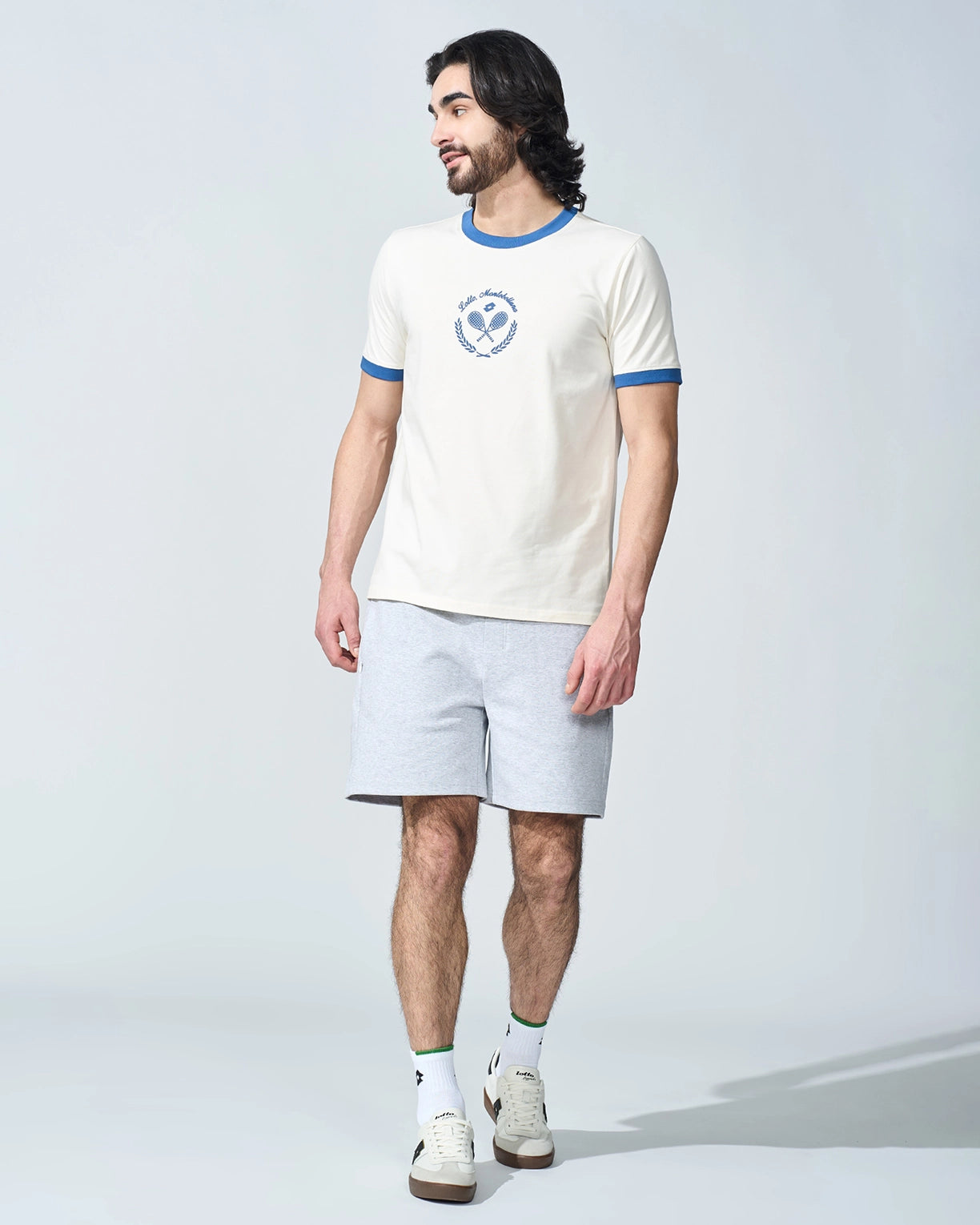 Lotto Print Tee - Sugar Swizzle