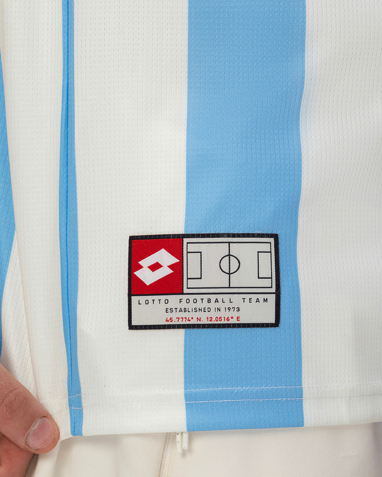 Men Lotto Strip Tee - Little Boy Blue T-shirts4