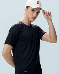 Men Lotto Raglan Tee - Black Beauty T-shirts