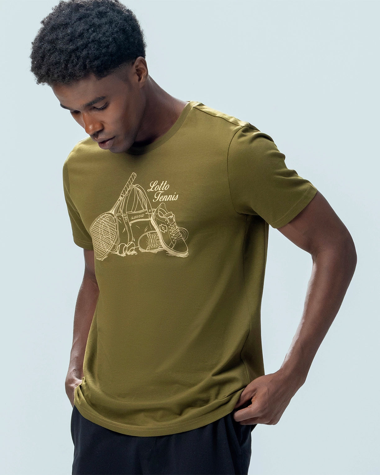 Graphic Tee - Dark Olive