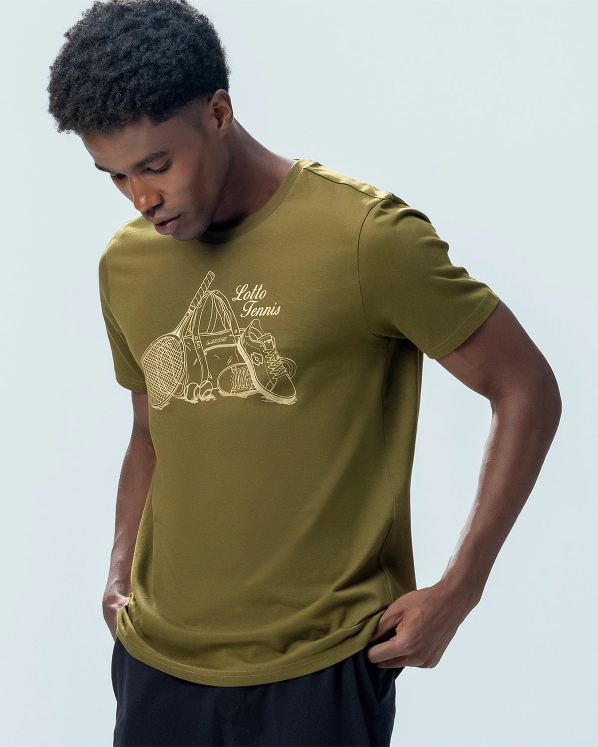 Graphic Tee - Dark Olive