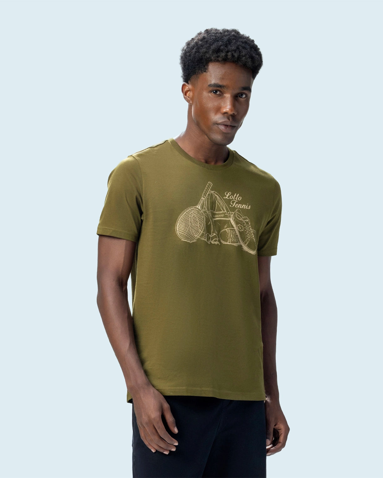 Graphic Tee - Dark Olive