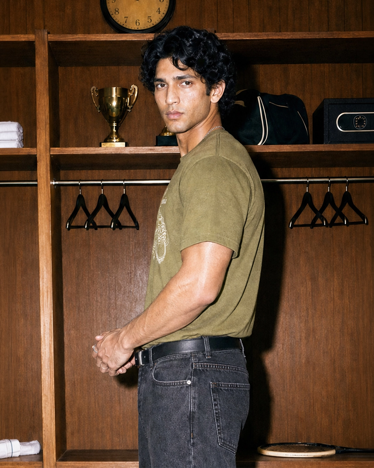 Graphic Tee - Dark Olive