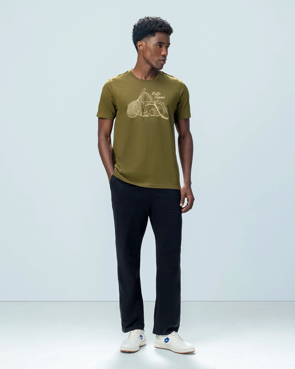 Graphic Tee - Dark Olive