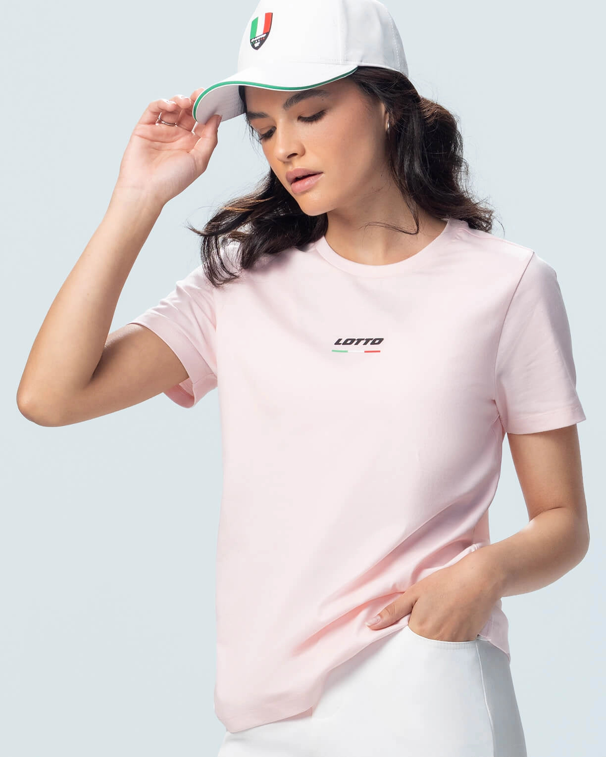 Italian Flag Tee - Pink