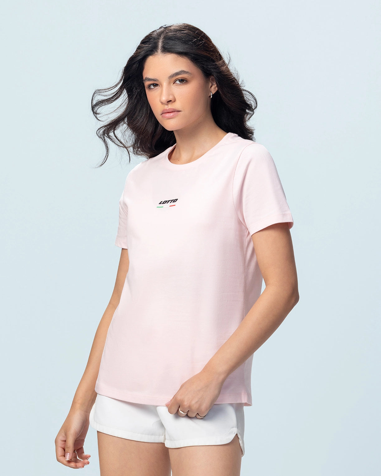 Italian Flag Tee - Pink