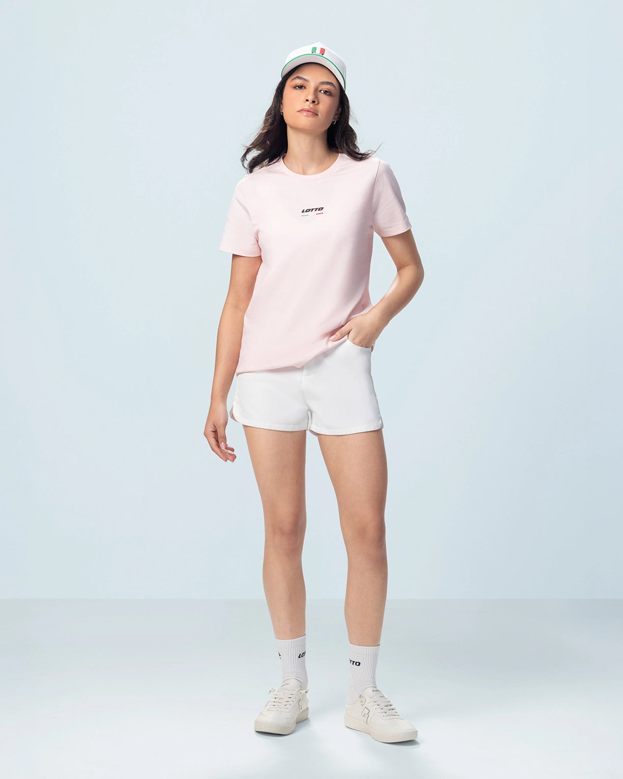 Italian Flag Tee - Pink