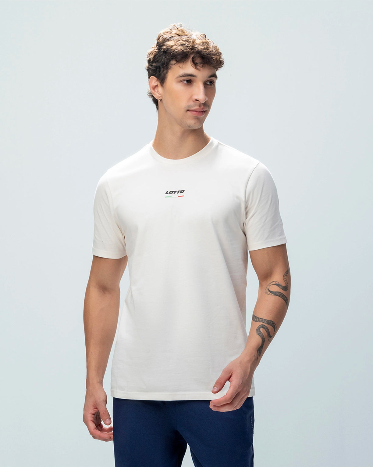 Lotto Italian Flag Tee - Sugar Swizzle