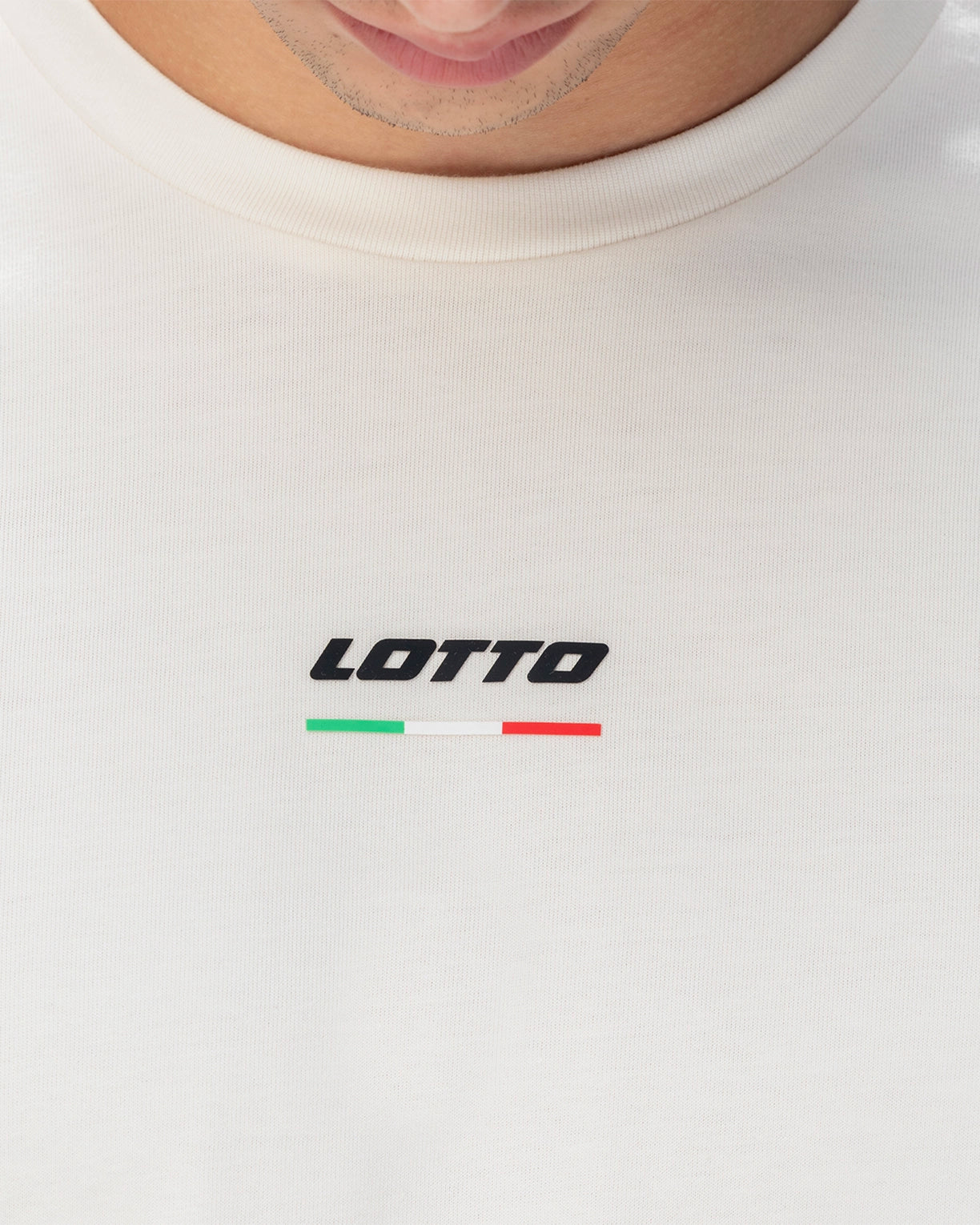 Lotto Italian Flag Tee - Sugar Swizzle