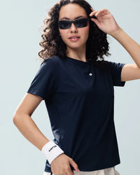 Women Lotto Basic Tee - Peacoat T-shirts
