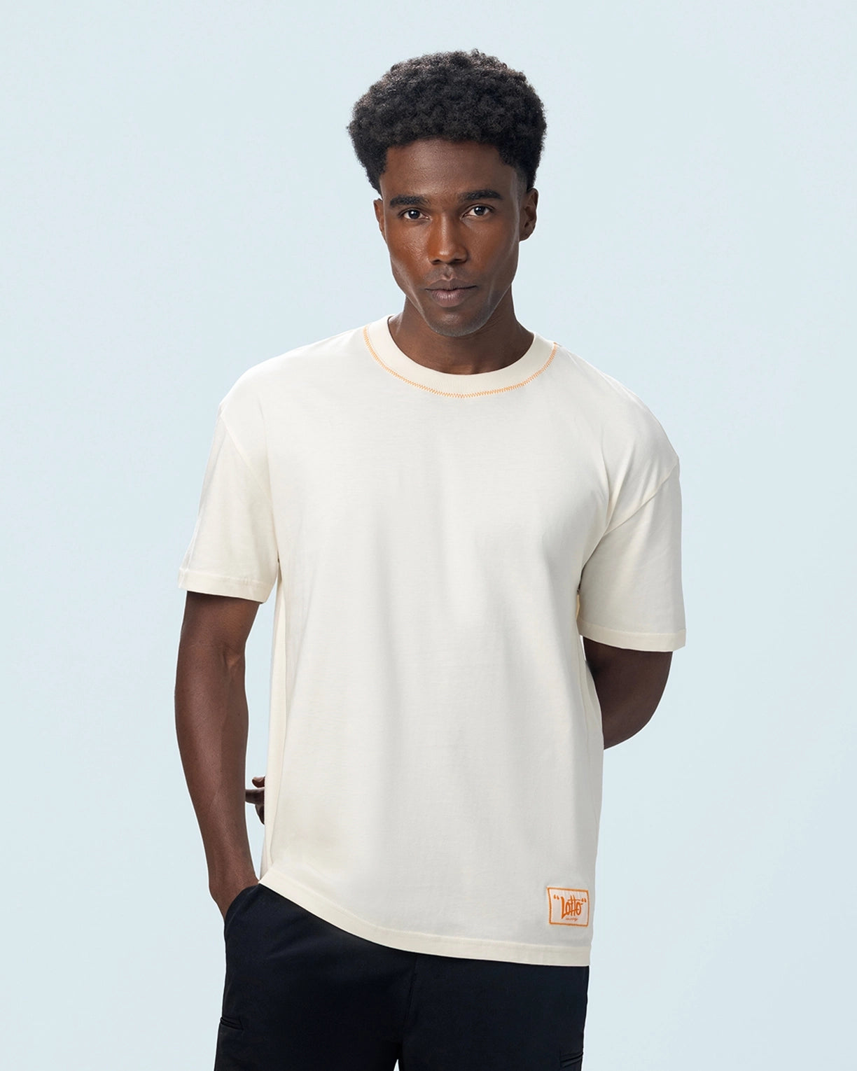 Street Play Tee - Eggnog