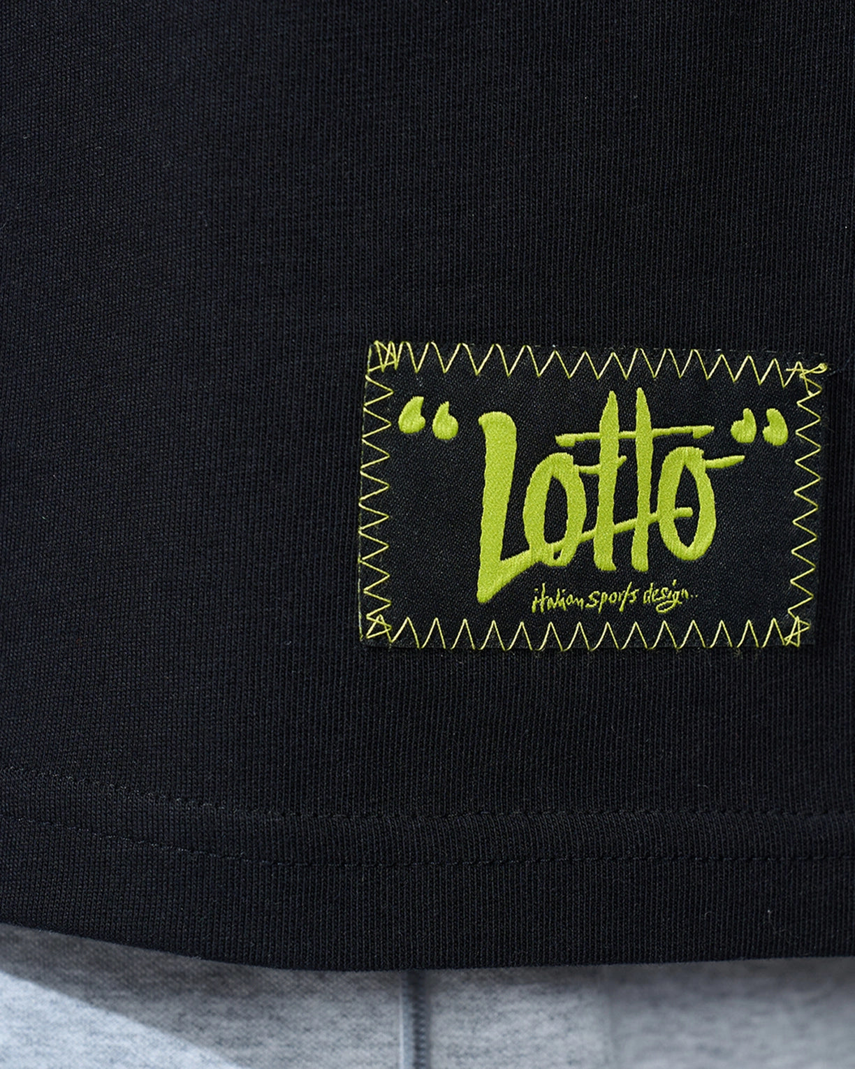 Lotto Street Play Tee - Black Beauty