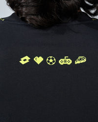 Men Lotto Lotto Street Play Tee - Black Beauty T-shirts 1