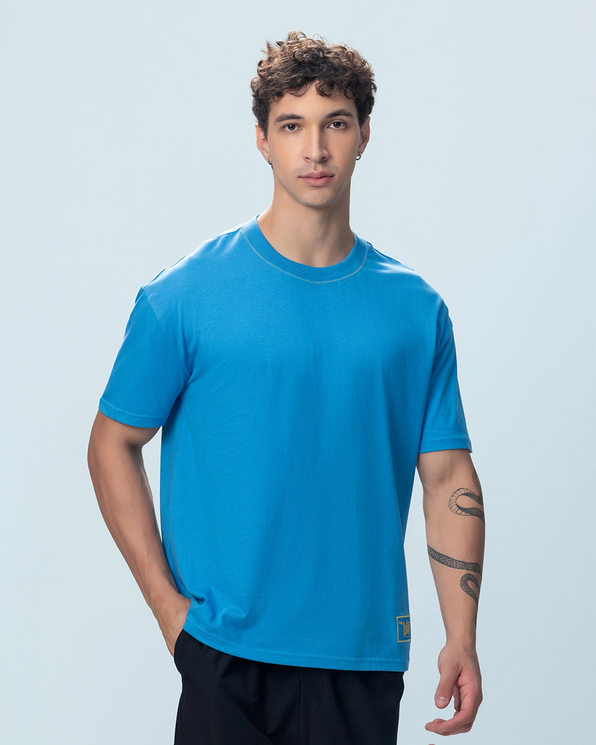 Street Play Tee - Cendre Blue