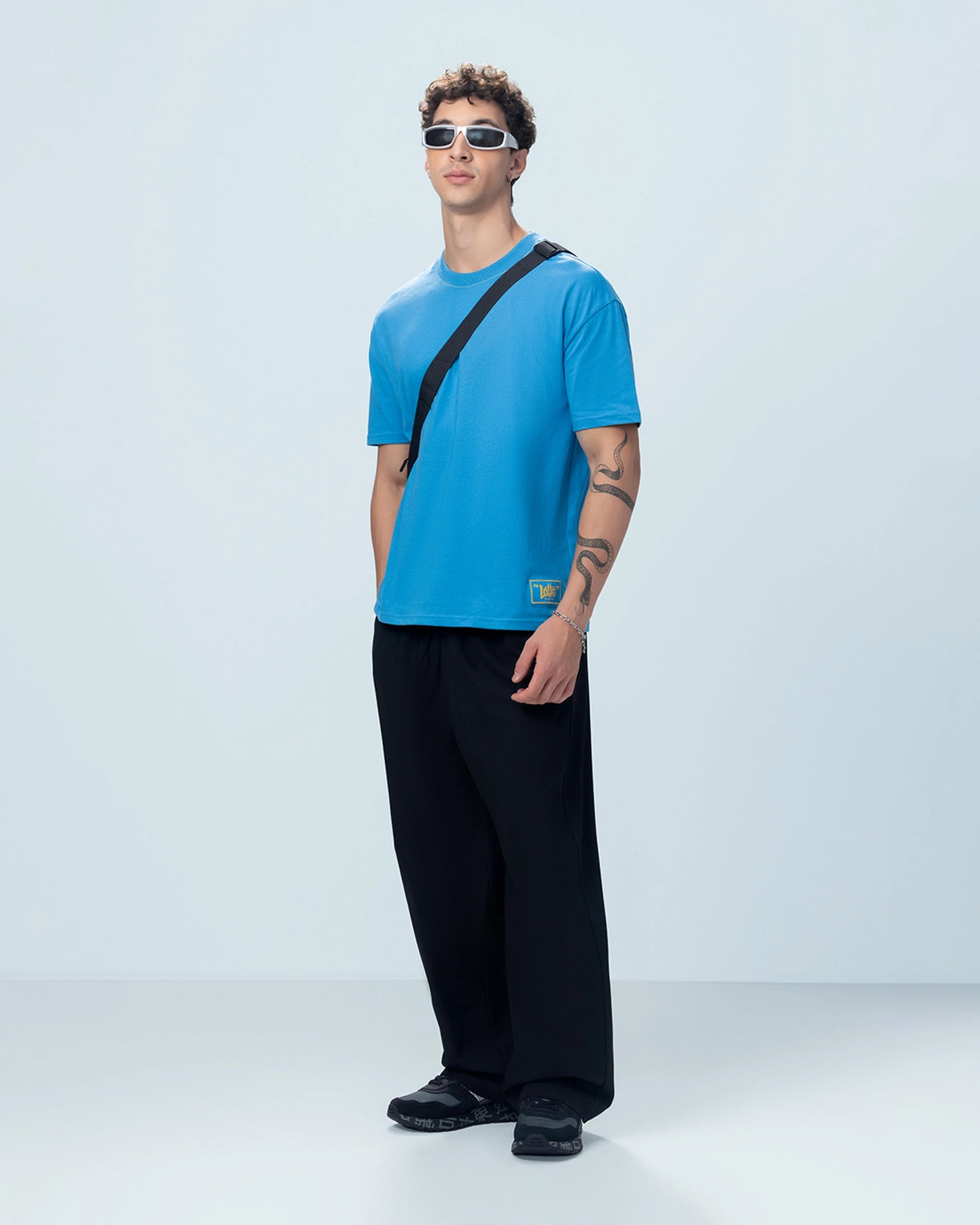 Street Play Tee - Cendre Blue