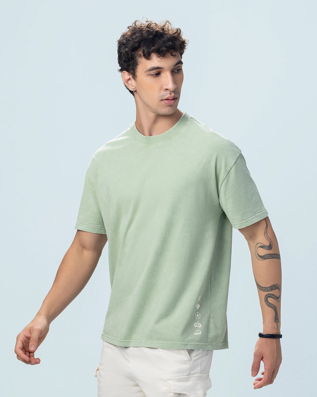 Street Play Icons Tee - Twill