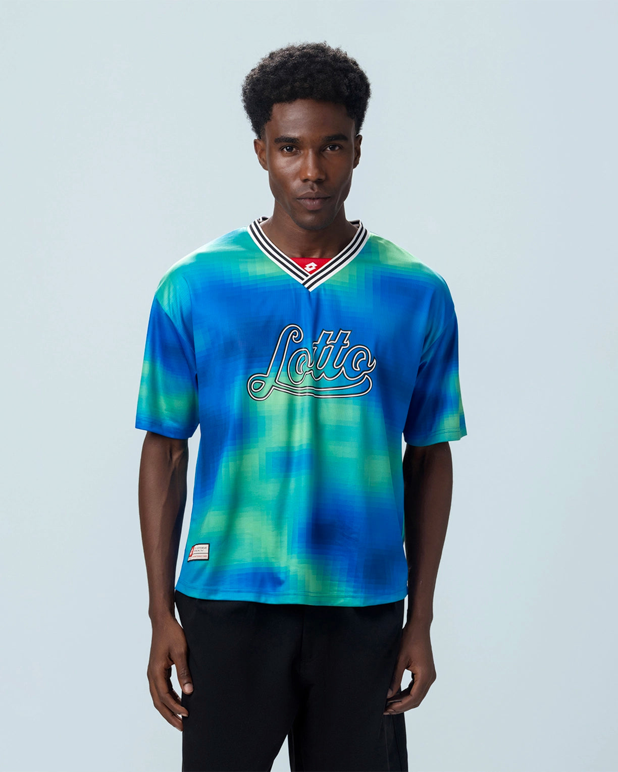 League Ink Jersey - Blue-Green