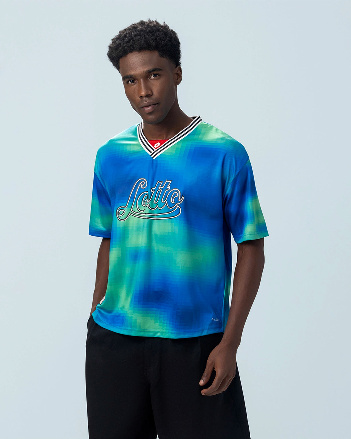 League Ink Jersey - Blue-Green