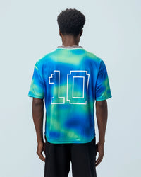 Men Lotto League Ink Jersey - Blue-Green T-shirts 1