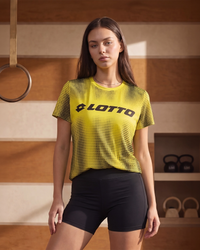 Women Lotto Flash Tee - Blazing Yellow T-shirts
