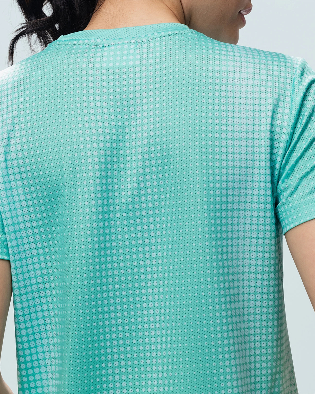 Flash Tee - Aqua Green