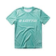 Flash Tee - Aqua Green