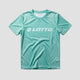 Flash Tee - Aqua Green