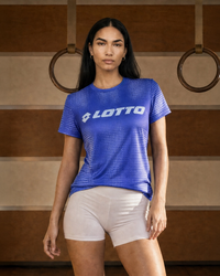 Women Lotto Flash Tee - Iris Bloom T-shirts