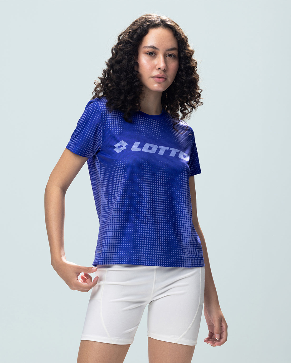 Flash Tee - Iris Bloom