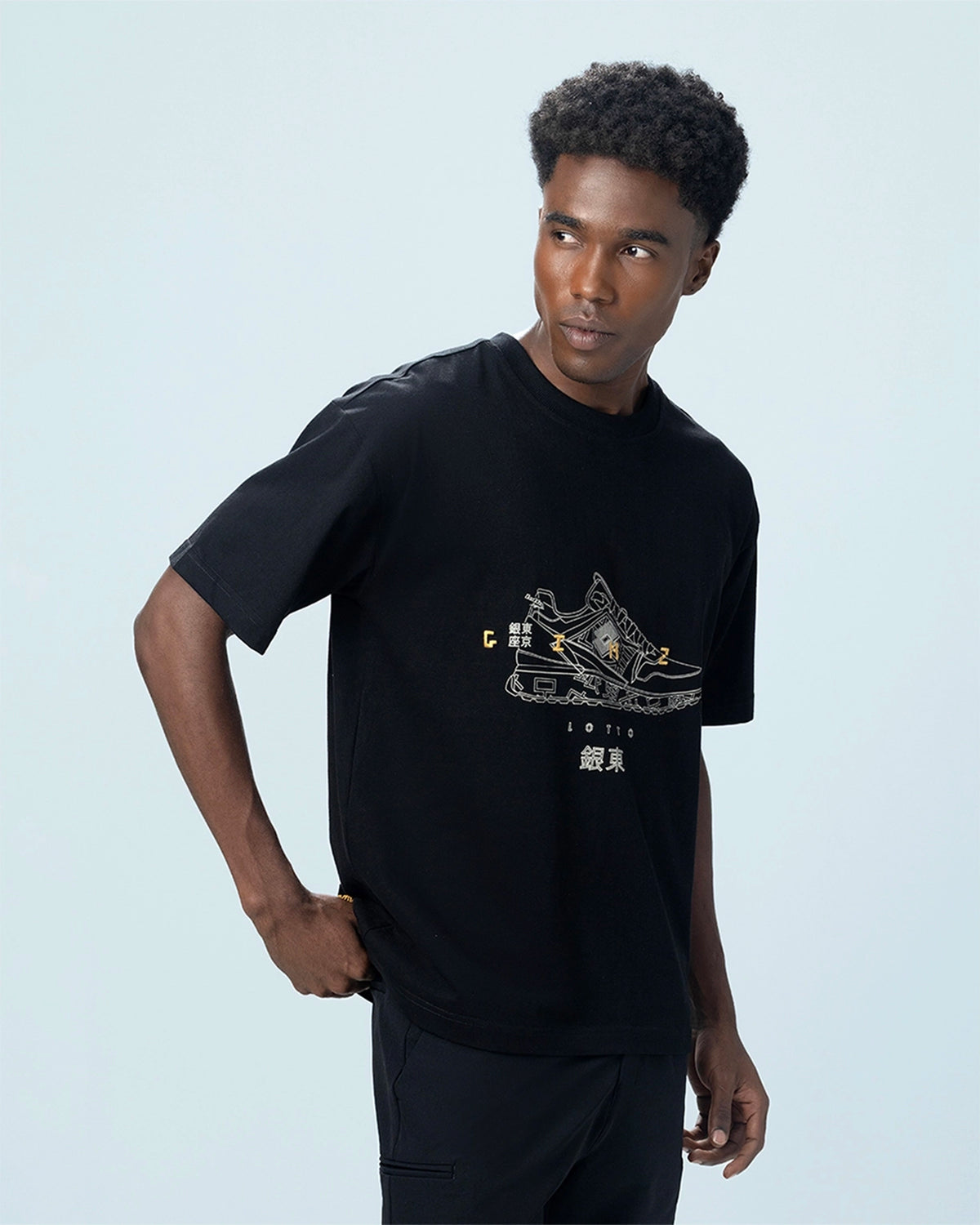 Ginza Tee - Black Beauty