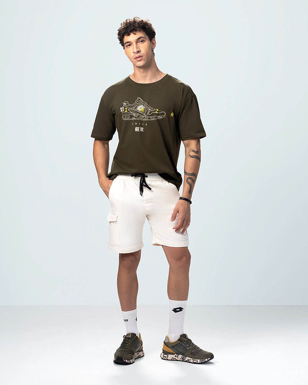 Ginza Tee - Olive
