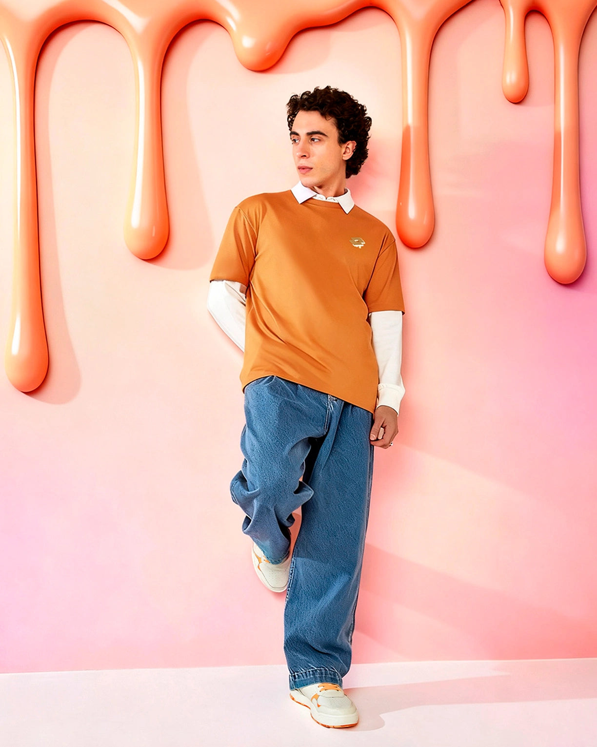 Melt Crew Tee -  Hot Sauce