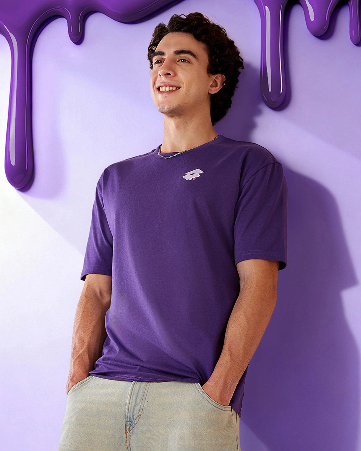 Melt Crew Tee -  Liquid Fire