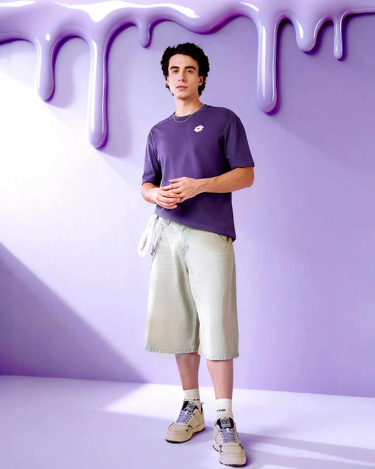 Melt Crew Tee -  Liquid Fire