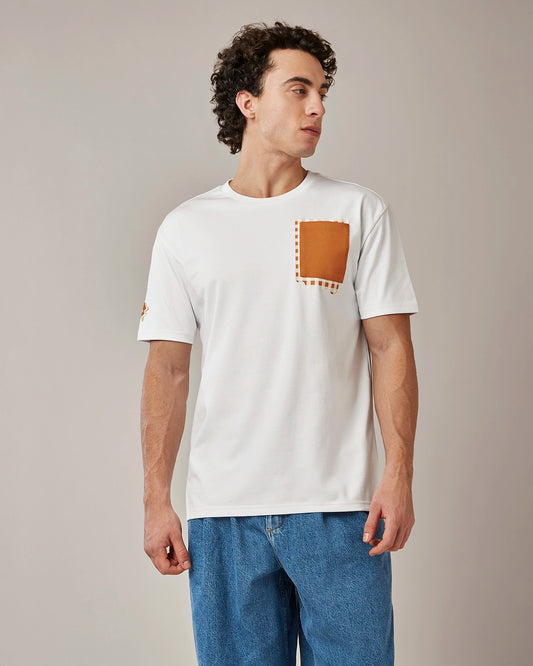 Men's Lotto Melt Pocket Tee - Hot Sauce