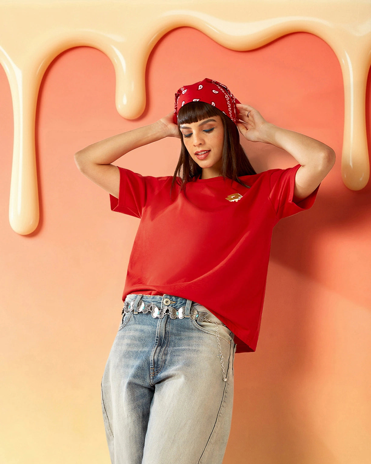 Melt Crew Tee - Heat Wave