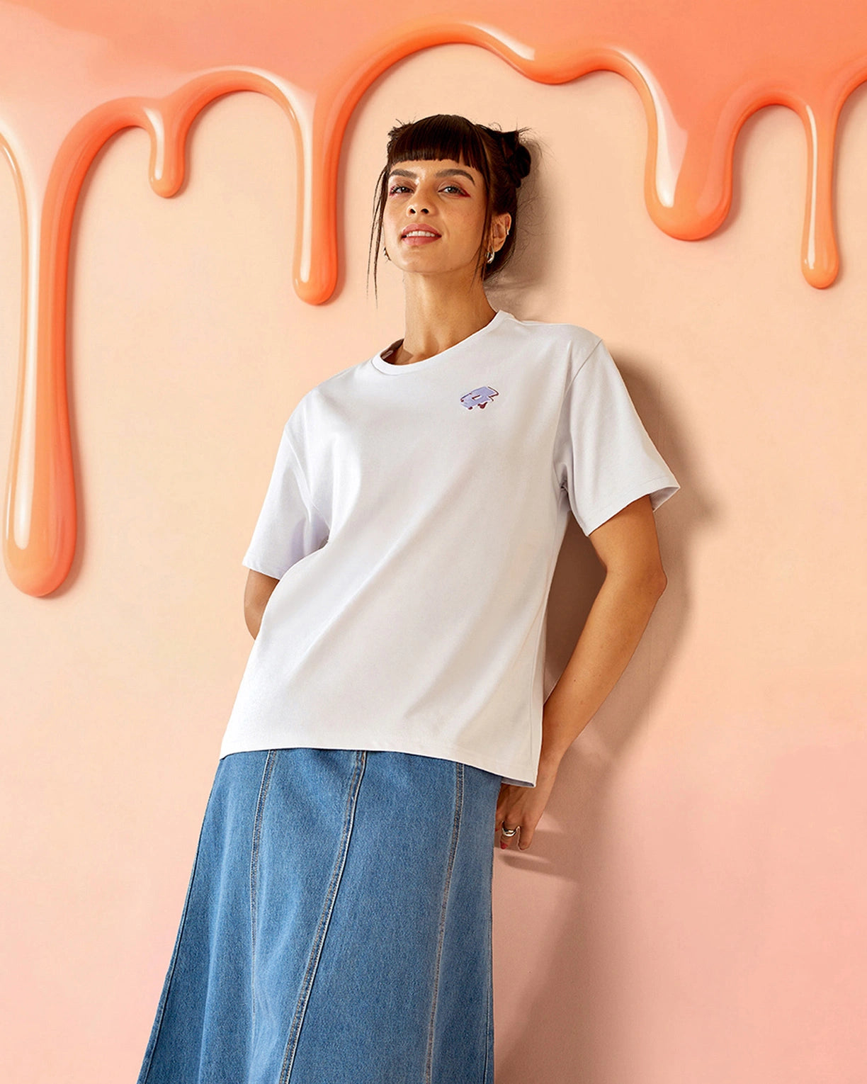 Melt Crew Tee -  Liquid Fire