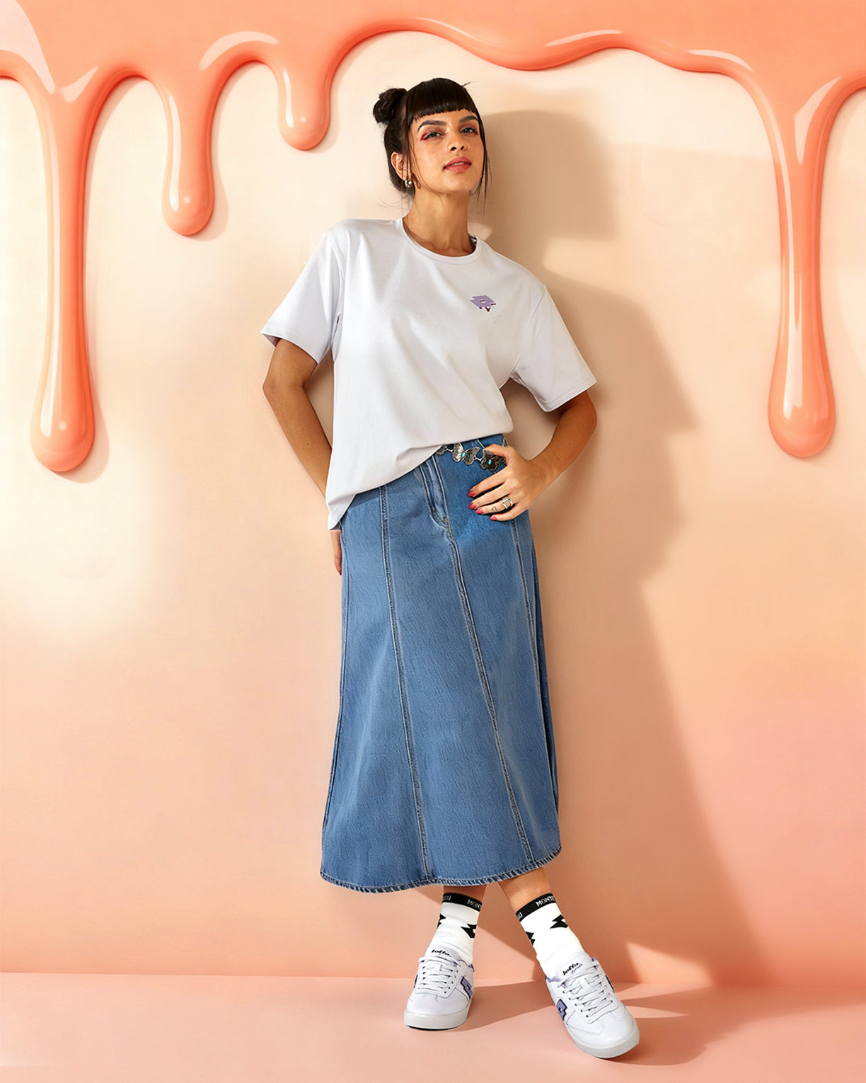 Melt Crew Tee -  Liquid Fire