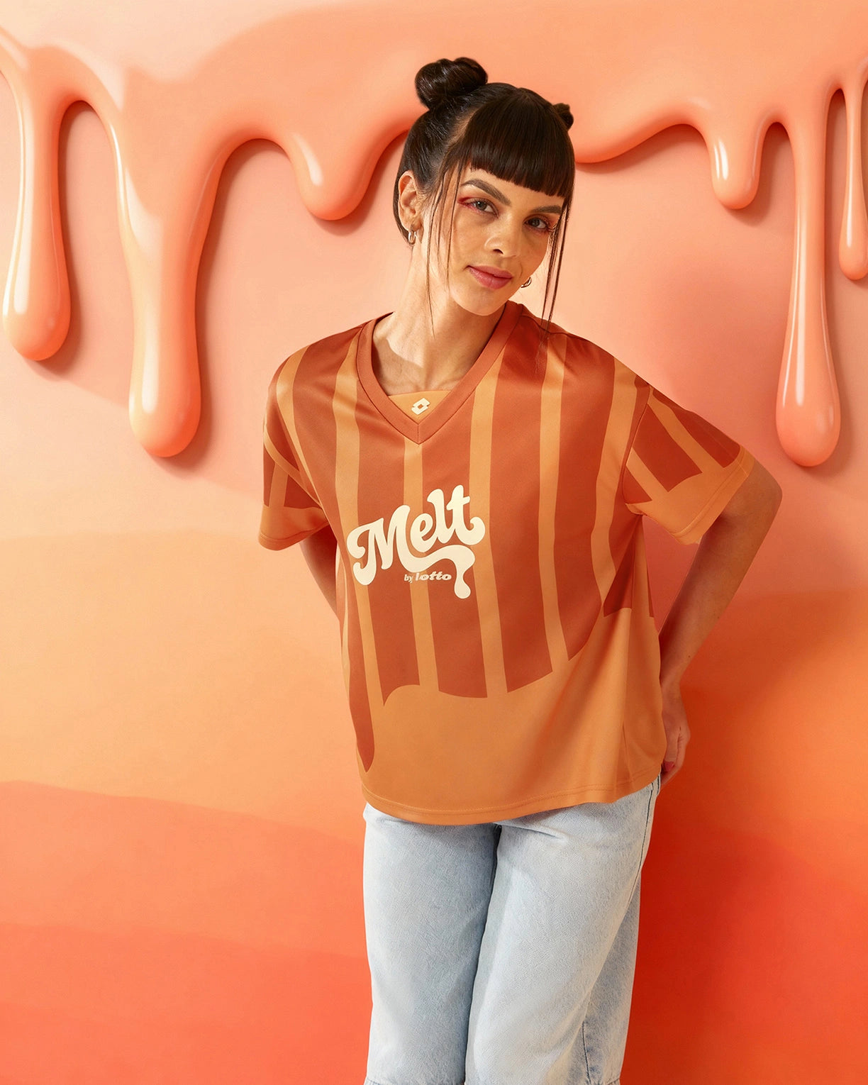 Melt Baseball Jersey - Hot Sauce