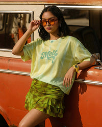 Women Lotto Melt Baseball Jersey - Neon Burn Jerseys