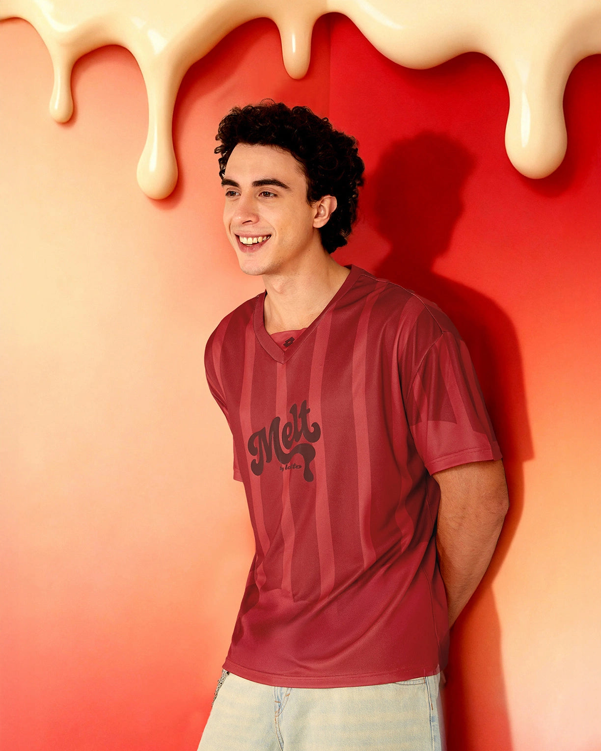 Melt Baseball Jersey - Heat Wave