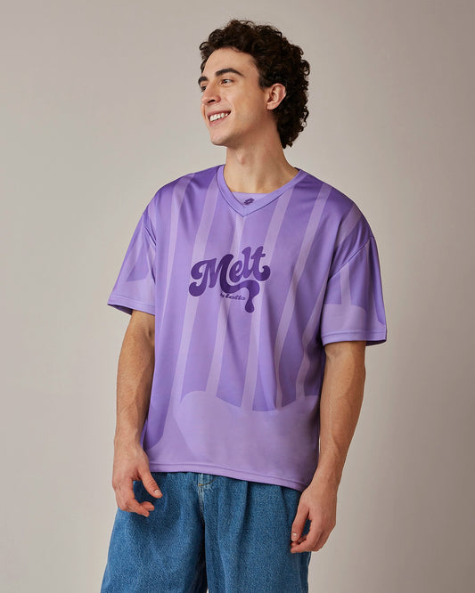Men's Lotto Melt Baseball Jersey - Liquid Fire