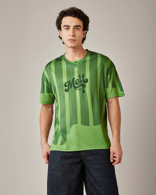 Men's Lotto Melt Baseball Jersey - Neon Burn