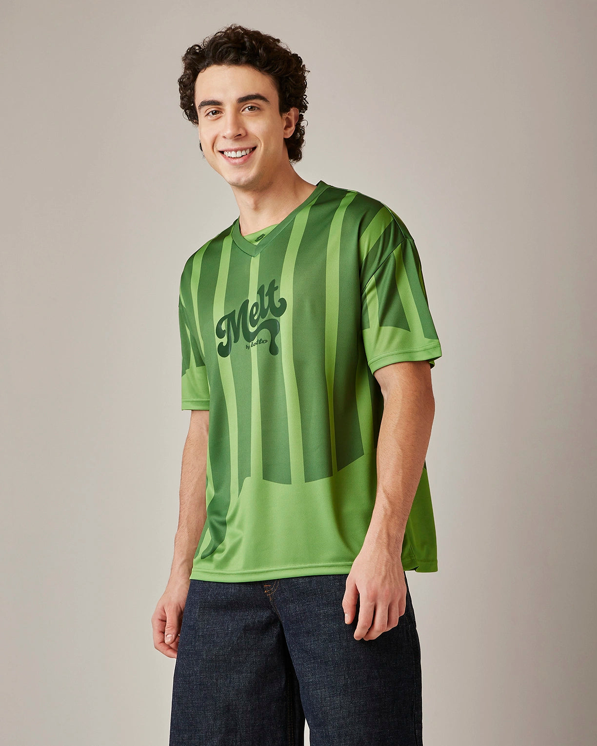 Melt Baseball Jersey - Neon Burn
