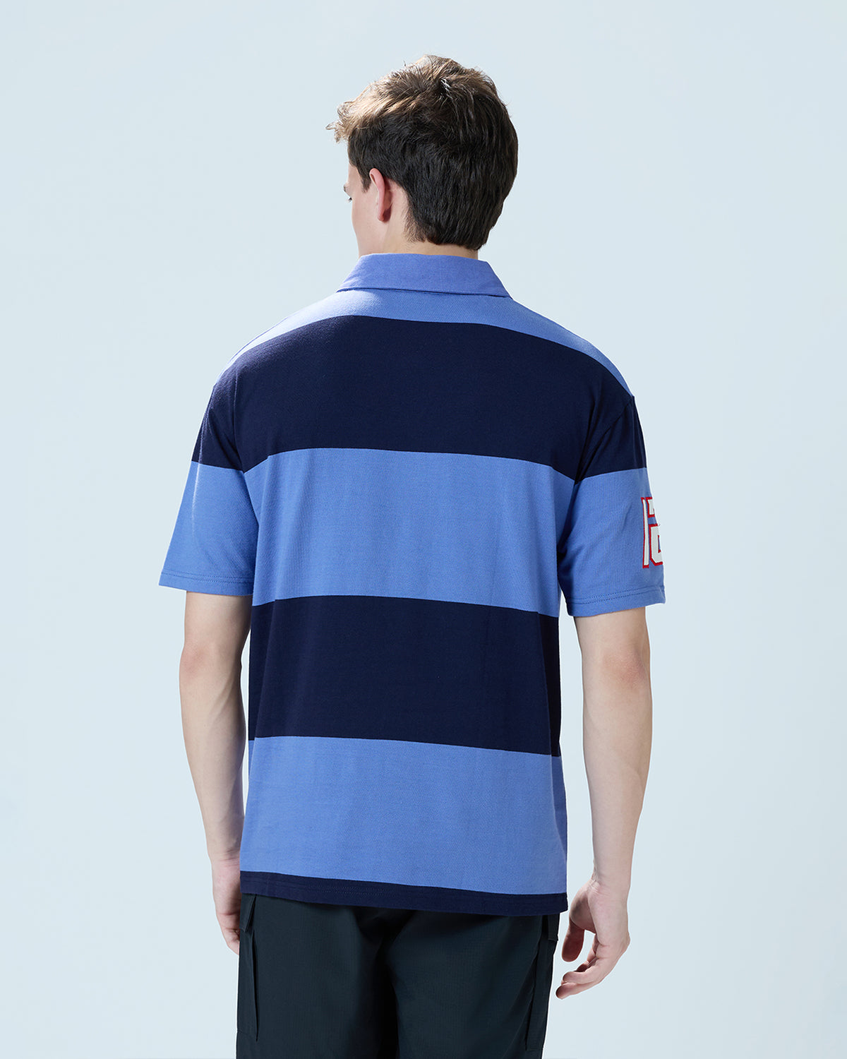 Men Lotto YWC League Retro Polo - Blue T-shirts6