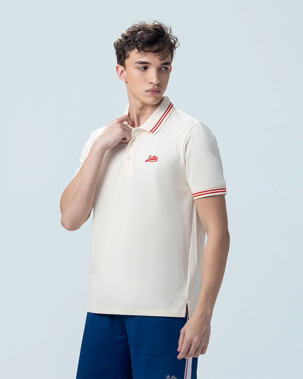 League Polo - Star White