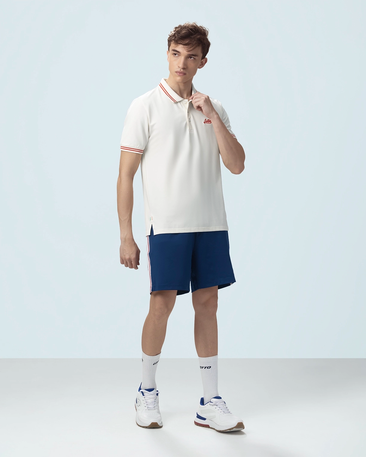 League Polo - Star White