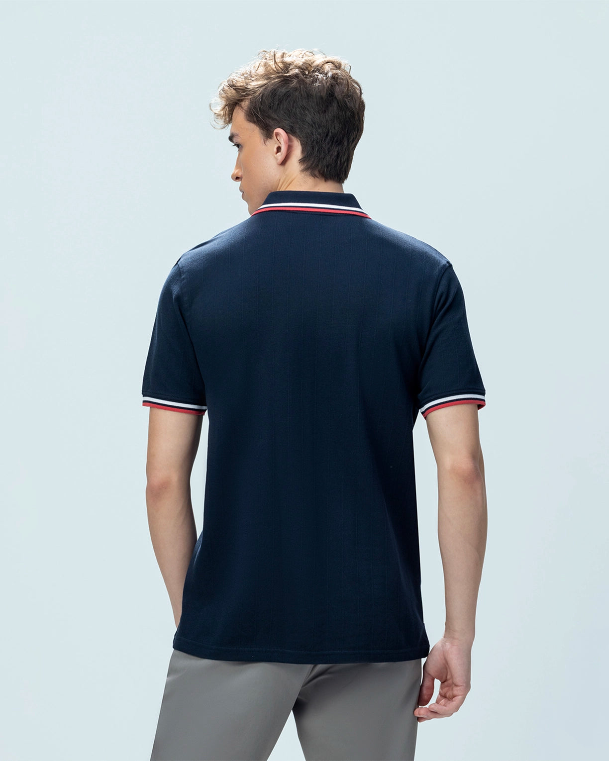 Courtline Italian Polo - Dark Navy