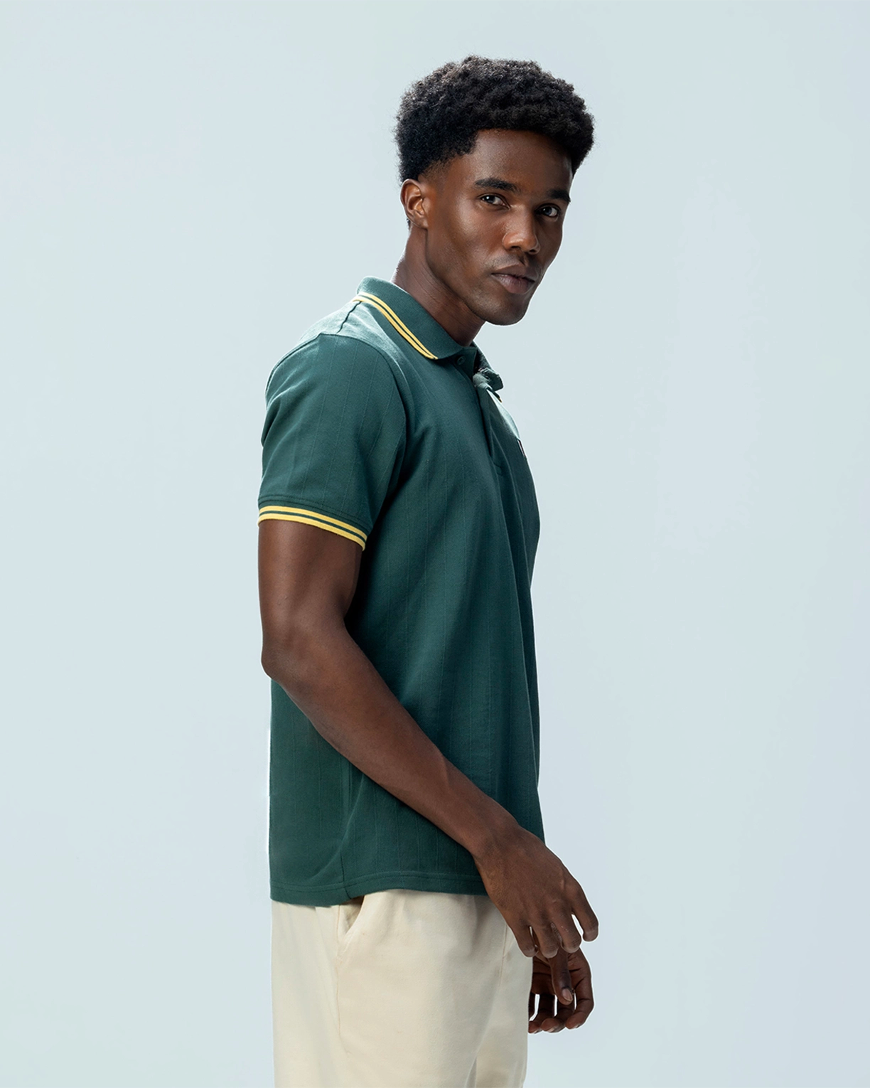 Courtline Italian Polo - Jungle Green