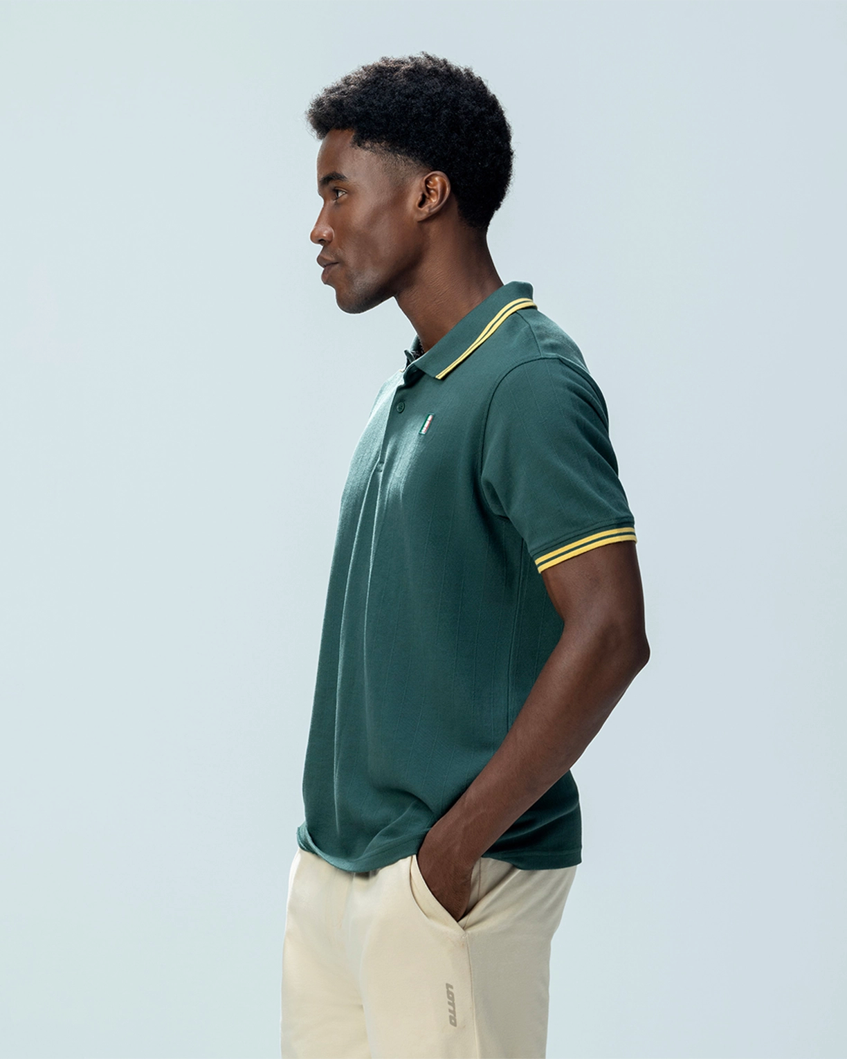 Courtline Italian Polo - Jungle Green